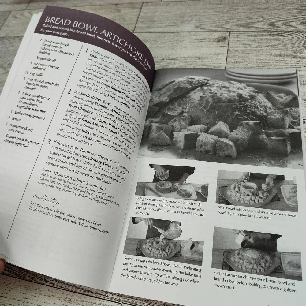 Pampered Chef Seasons Best‎ Cookbook 2008 Booklet Fall Winter Recipes Cozy-Core